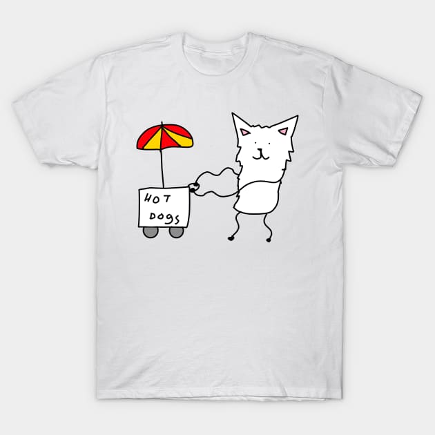 hot dog stand T-Shirt by Fwaygo Official